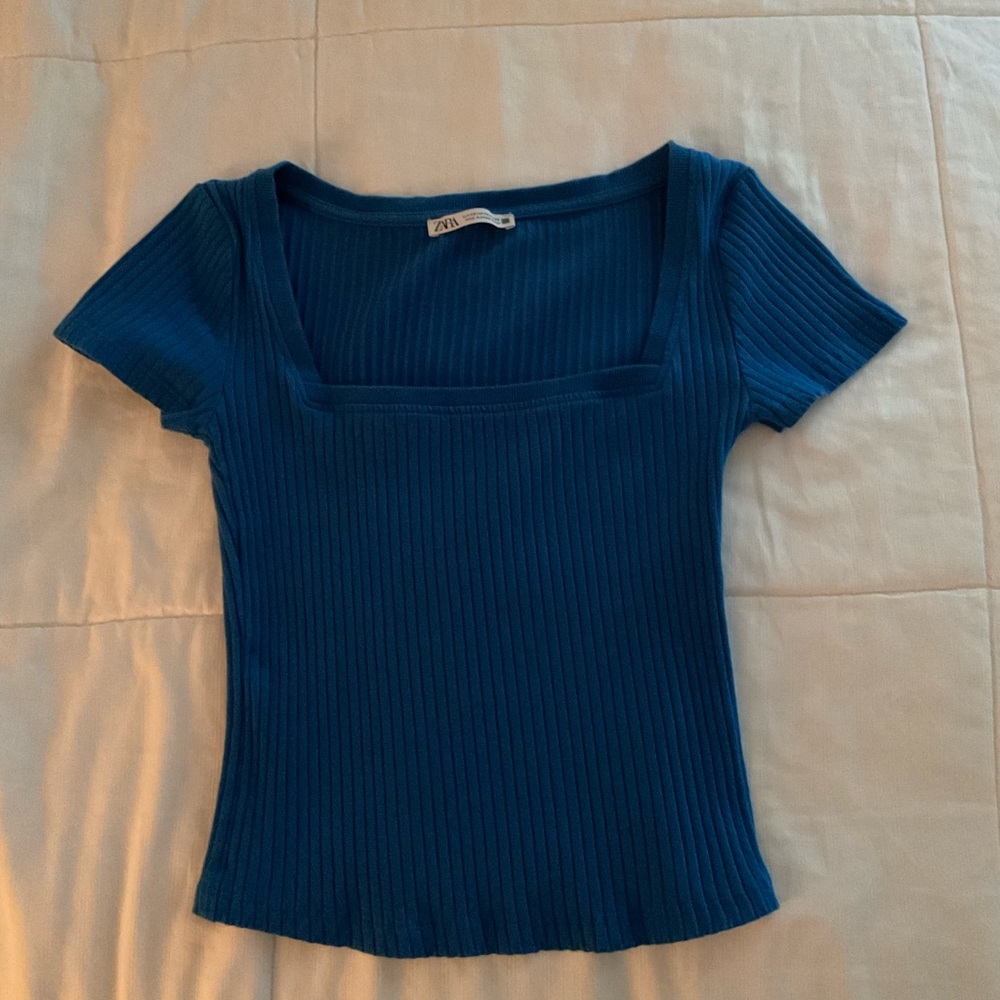 Zara blue top size XS